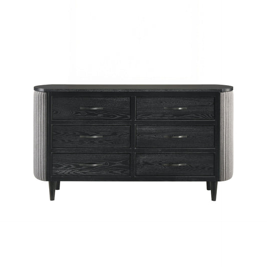 Skyline - 6 Drawer Dresser - Onyx