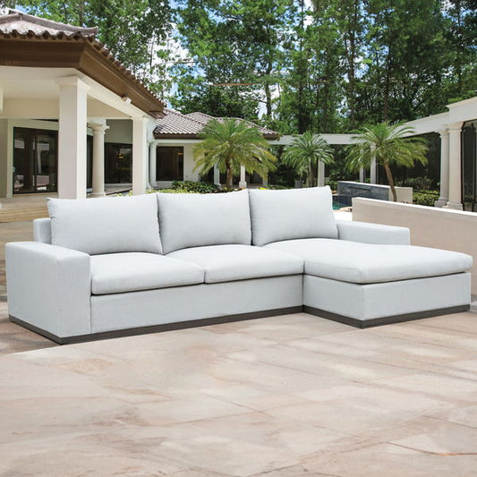 Wyatt - 2 Piece Outdoor Sectional - White