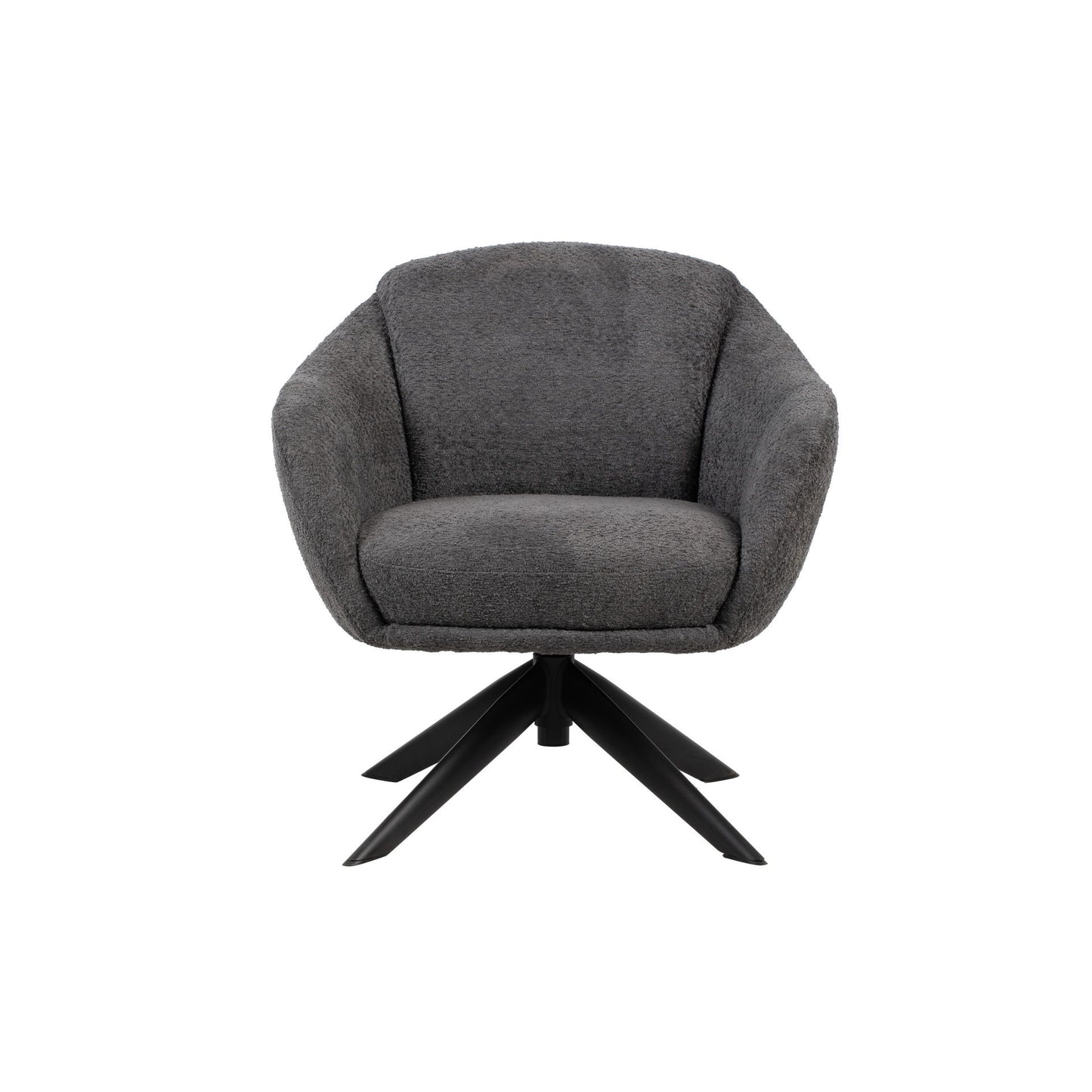 Fleming - Boucle Swivel Lounge Chair