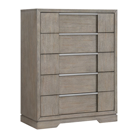 Kelis - 5 Drawer Chest - Gray