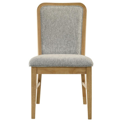 Croyden - Dining Side Chair (Set of 2) - Gray / Weathered Natural