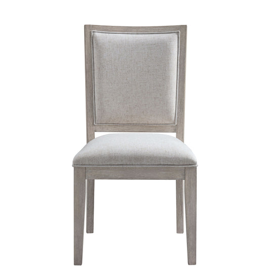 Bennett - Upholstered Side Chair (Set of 2) - Frosted Gray