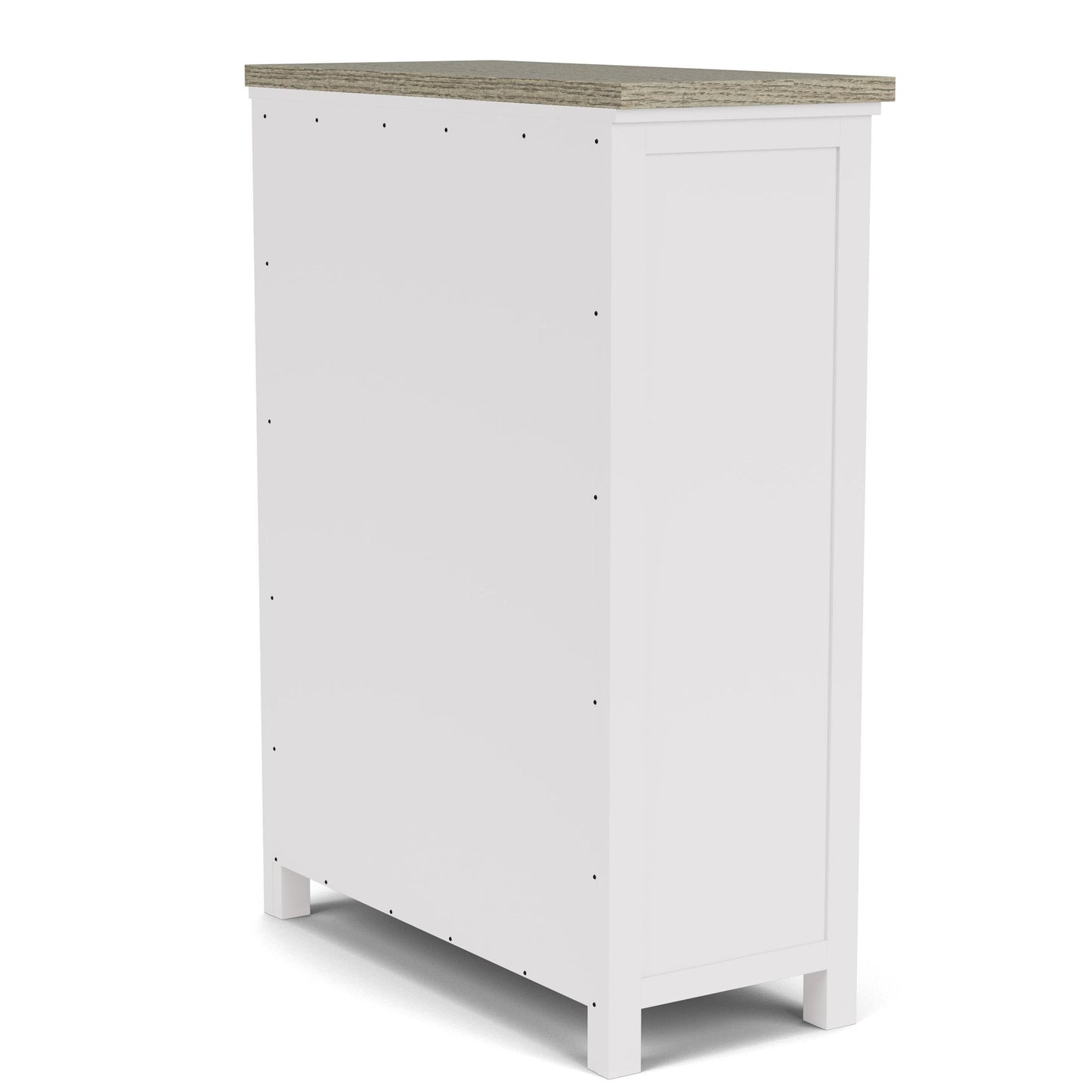 Cora - 5 Drawer Chest - White