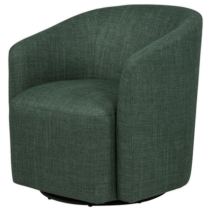Mossbrook - Fabric Upholstered Swivel Accent Chair