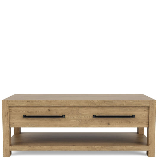 Davie - Rectangular Coffee Table - Light Brown