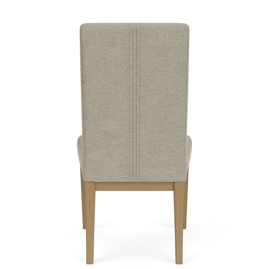 Davie - Upholstered Side Chair (Set of 2) - Light Brown