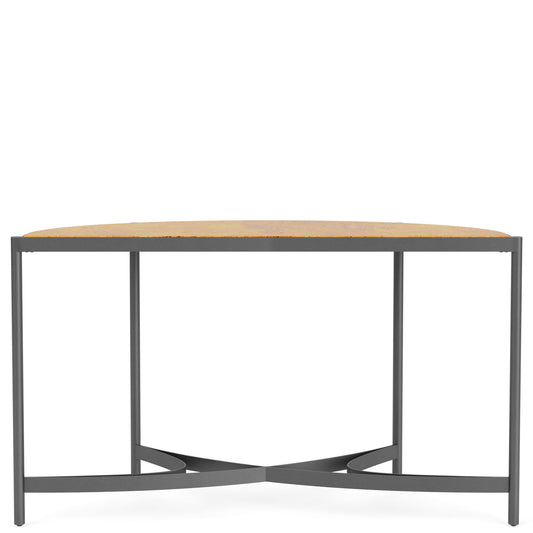 Durango - Sofa Table - Canyon Stone / Wrought Iron