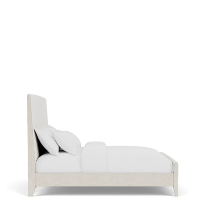 Carmella - King Upholstered Bed - Pebble Oak