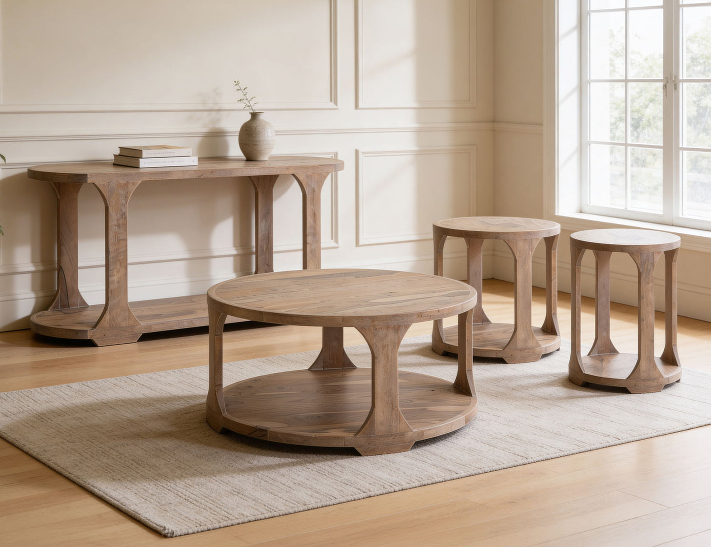 Balam - Wood Sofa Table