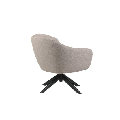 Fleming - Boucle Swivel Lounge Chair