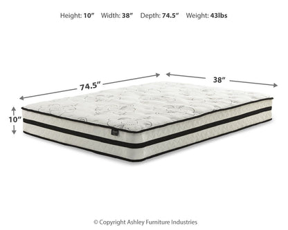 Chime 10 Inch Hybrid - Medium Hybrid Mattress