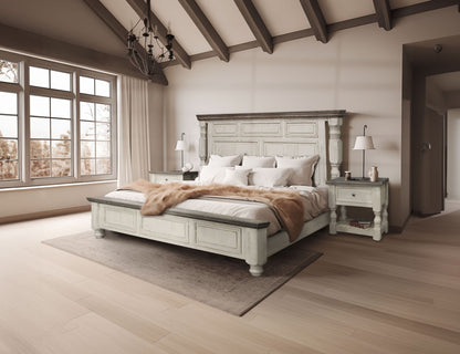 Stone - Panel Bed