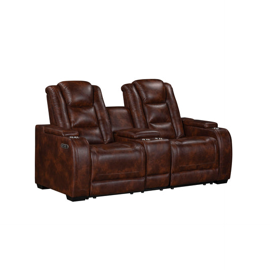 Chester - Reclining Console Loveseat