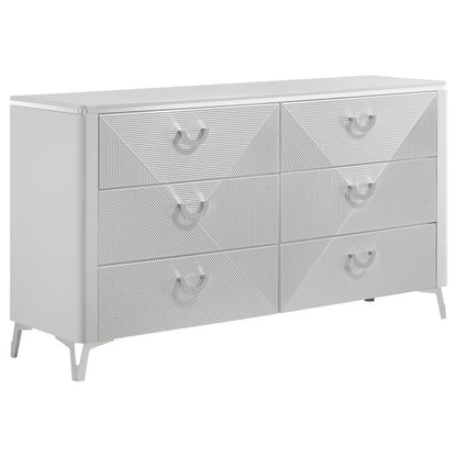 Cassia - 6-Drawer Bedroom Dresser Cabinet