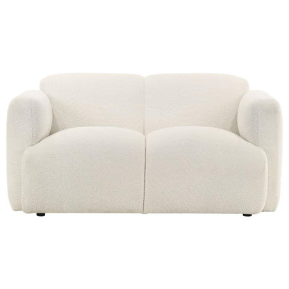 Dorset - Fabric Upholstered Round Track Arm Loveseat