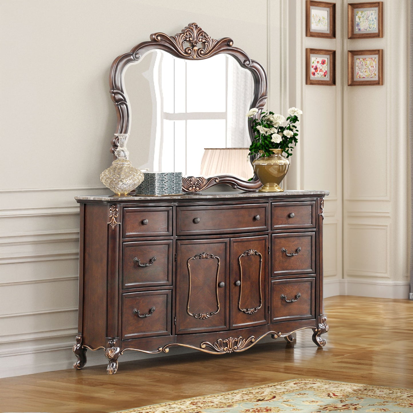 Constantine - Dresser With Marble Top