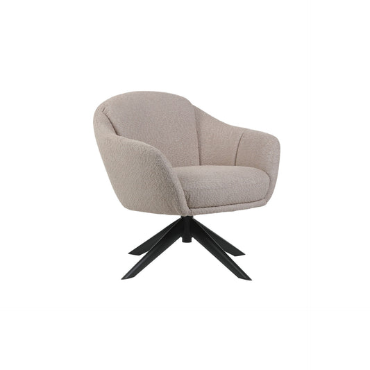 Fleming - Boucle Swivel Lounge Chair