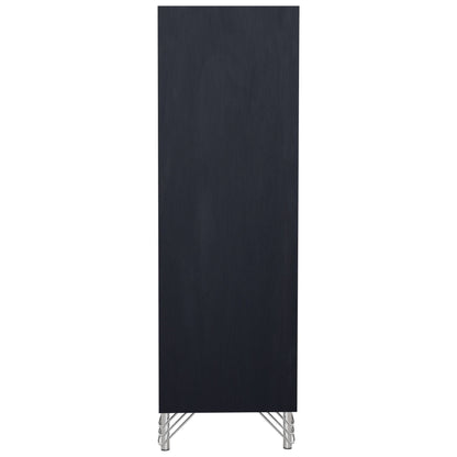 Ava - 5 Drawer Chest - Ebony