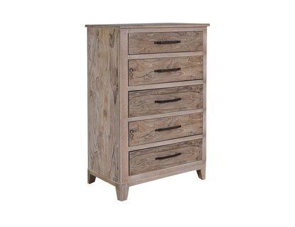 White Teak - Chest - Ivory White