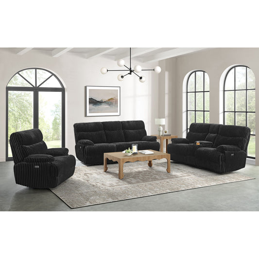 Admiral - Power Motion Recliner - Masis Black