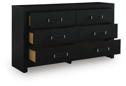 Maeling - Six Drawer Dresser