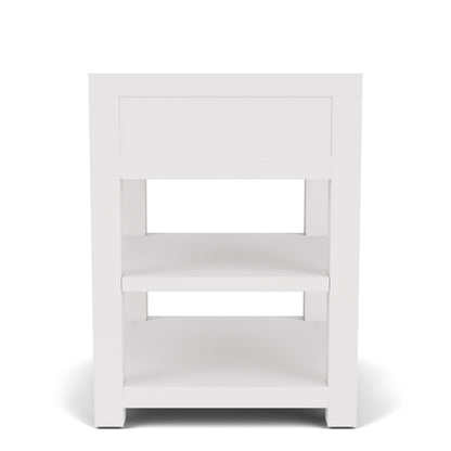 Rosalie - Chairside Table - White