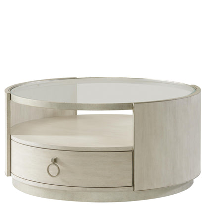Maisie - Round Coffee Table - Champagne