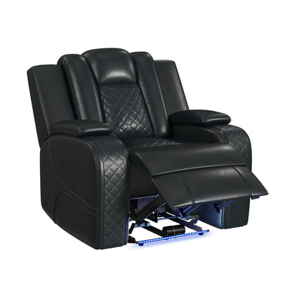 Carlo - Power Motion Recliner With Power Headrest, LED