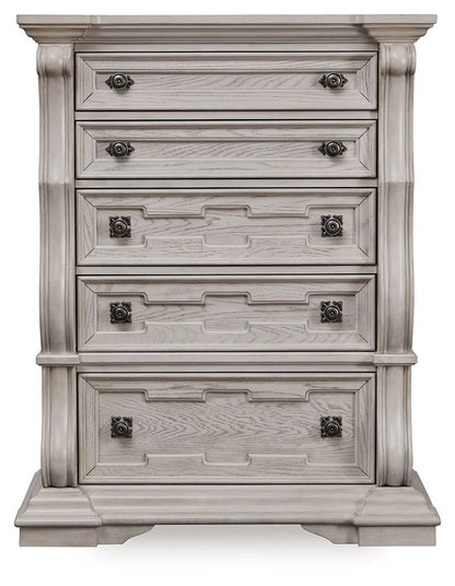 Bruchandi - Five Drawer Chest - Antique White