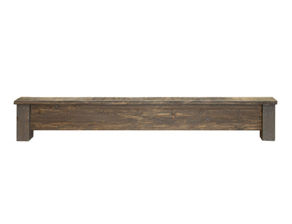 Blacksmith - Full Platform Bed - Truffle Brown / Oil Black