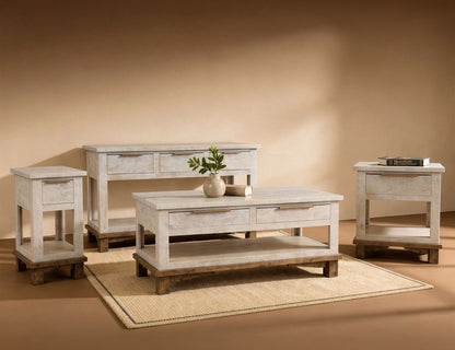 Loft - Sofa Table - Gray / Beige