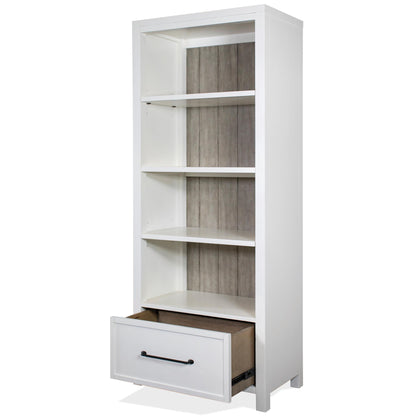 Finn - Drawer Bookcase - White