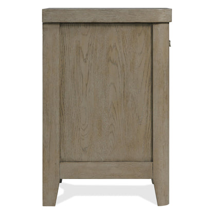 Pasadena - One Drawer Nightstand - Light Brown