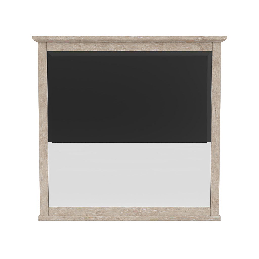 Bennett - Dresser Mirror - Frosted Gray