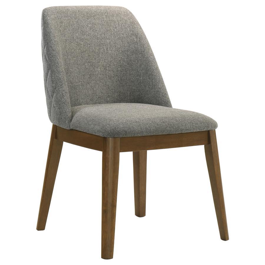 Franklin - Upholstered Dining Side Chair (Set of 2) - Gray