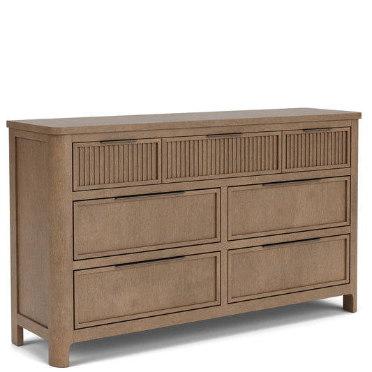 Jaxon - 7-Drawer Dresser - Casual Mink