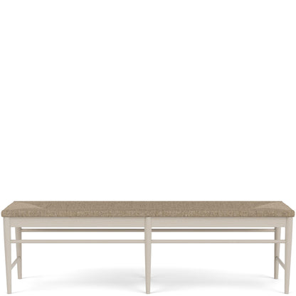 Laguna - Rush Seat Dining Bench - Beige