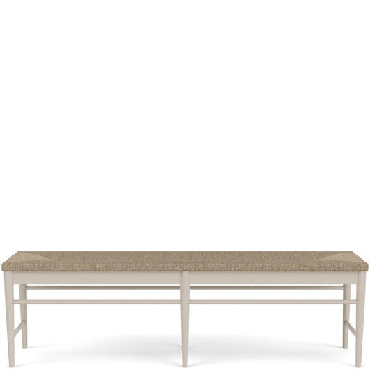 Laguna - Rush Seat Dining Bench - Beige
