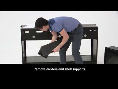 Todoe - LG TV Stand w/Fireplace Option - Gray